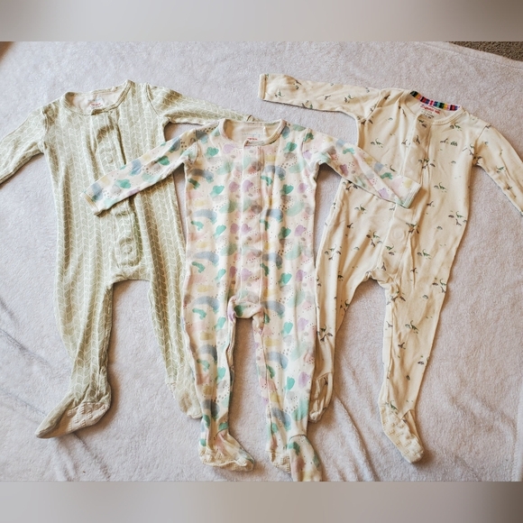 Magnetic Me Organic Cotton Footies Size 9-12 Months